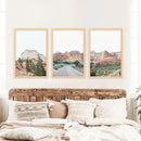 US National Park Wall Art. Zion, Sedona, Capitol Reef Torrey by Wall Art Set