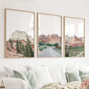 US National Park Wall Art. Zion, Sedona, Capitol Reef Torrey by Wall Art Set