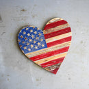 USA Pallet Wood Hearts by Dennehey Design Co.