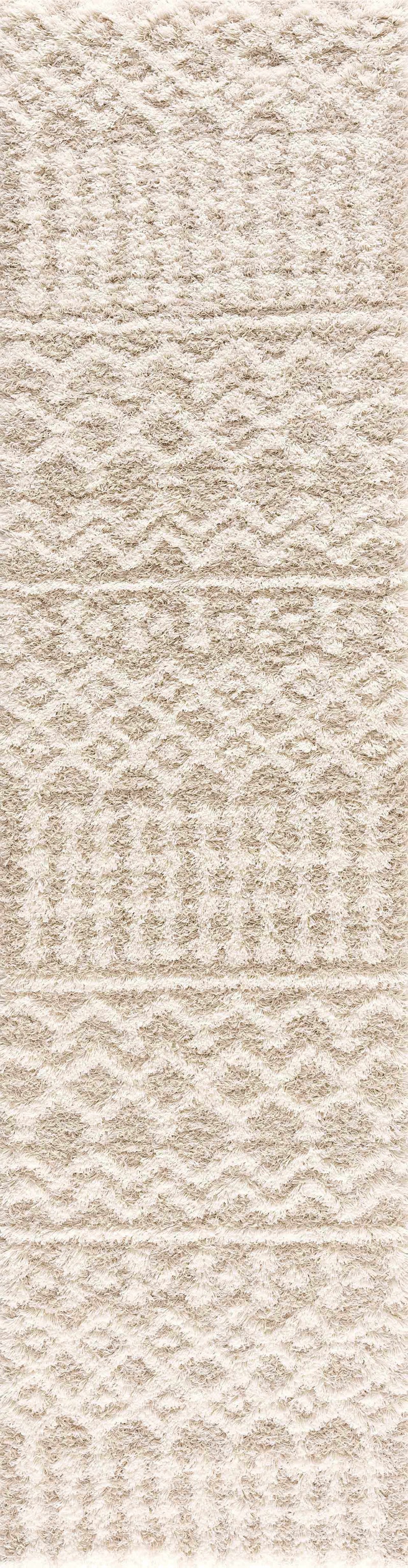 Prompton Cream Plush Area Rug