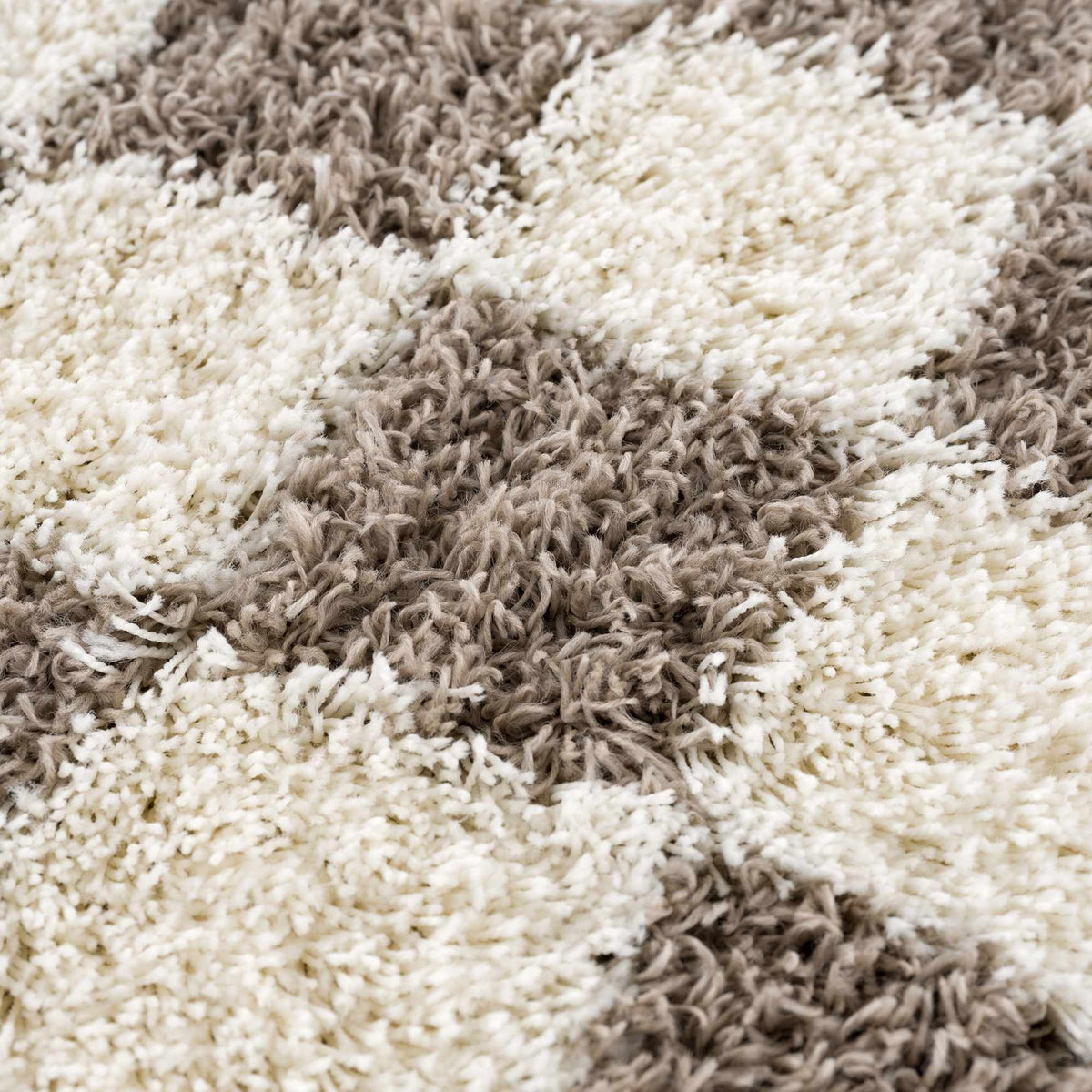 Atira Brown Checkered Area Rug, photo 13 of 16