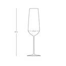 Stem Zero Flute Champagne Glass by NUDE USA