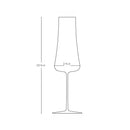 Stem Zero Volcano Champagne Glass by NUDE USA