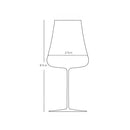Stem Zero Volcano White Wine Glass by NUDE USA