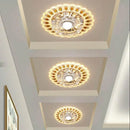 GobekUsa Crystal Glass LED Ceiling Spot Light for Home Decor