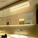 GobekUsa LED Bathroom Mirror Lights 40/52/80cm Modern Acrylic Wall Lamps for Aisle Corridor Decor