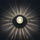 GobekUsa Crystal LED Flush Mount Ceiling Light for Modern Living Spaces