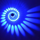 GobekUsa Aluminum Spiral LED Wall Lamp for Bedroom and Living Room