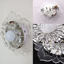 GobekUsa Crystal Flower Spotlight - LED Ceiling Light for Home Living Room Décor