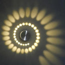 GobekUsa Aluminum Spiral LED Wall Lamp for Bedroom and Living Room