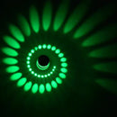 GobekUsa Aluminum Spiral LED Wall Lamp for Bedroom and Living Room