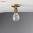 GobekUsa Brass Pendant Lamp for Dining Bedroom Living Room Wall Light