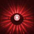 GobekUsa Crystal LED Flush Mount Ceiling Light for Modern Living Spaces