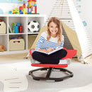 Kids Sensory Swivel Chair 360° Spinning Seat with Metal Base