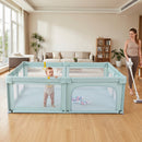 Baby Playpen with 50 Ocean Balls and Breathable Mesh