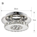 GobekUsa Crystal LED Ceiling Lights: Modern Luxury Indoor Lighting for Living Room & Aisles