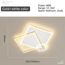GobekUsa Black Gold LED Chandelier: Modern Smart Lighting for Living Dining Bedroom & Children's