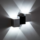 GobekUsa Aluminum LED Wall Lamp for Living Room Bedroom, Up & Down Light Sconce