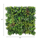Amazon Jungle Artificial Vertical Garden Green Wall Panel 40×40in 11 SQ FT – UV Resistant – Commercial Grade
