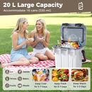 Ultra-Light Injection Molded Cooler 21 QT Hard Ice Chest by LJGDeals