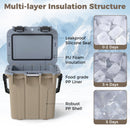 Ultra-Light Injection Molded Cooler 21 QT Hard Ice Chest by LJGDeals