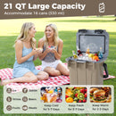 Ultra-Light Injection Molded Cooler 21 QT Hard Ice Chest by LJGDeals