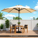 Outdoor Umbrella Base with Shell Texture - Water & Sand Fill by LJGDeals