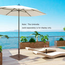 24 Inch Square Patio Umbrella Base 50 LBS Weighted by LJGDeals