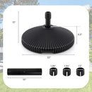 Outdoor Umbrella Base with Shell Texture - Water & Sand Fill by LJGDeals