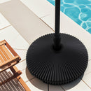 Outdoor Umbrella Base with Shell Texture - Water & Sand Fill by LJGDeals