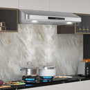 35.5/29.5 Inch Under Cabinet Range Hood 900 CFM Kitchen Vent with 4 Fan Speed