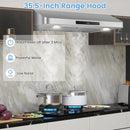 35.5/29.5 Inch Under Cabinet Range Hood 900 CFM Kitchen Vent with 4 Fan Speed by LJGDeals