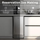 Under Counter Nugget Ice Maker with Timer & Self-Cleaning