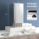 Under Counter Nugget Ice Maker with Timer & Self-Cleaning by LJGDeals