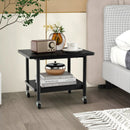 Under Desk Printer Stand with by LJGDeals