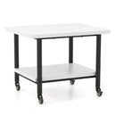 Under Desk Printer Stand with by LJGDeals