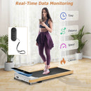 Under Desk Treadmill with Remote Control and LED Display for Home Office by LJGDeals