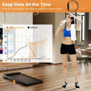 Under Desk Walking Pad Treadmill for Home/Office with Watch-Like Remote Control by LJGDeals