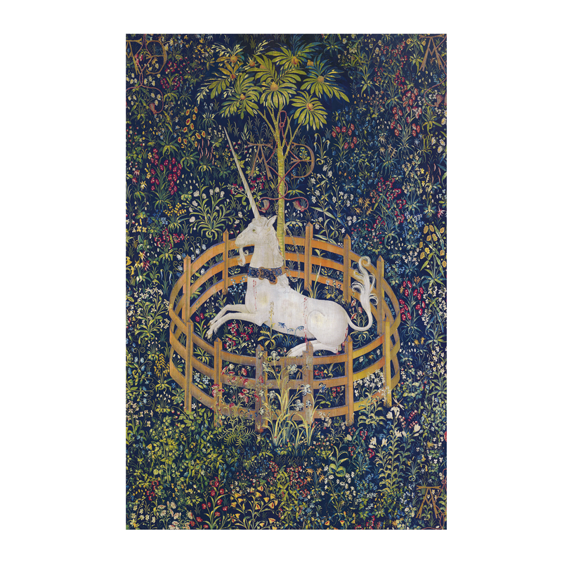 "The Unicorn is in Captivity" Matte Poster