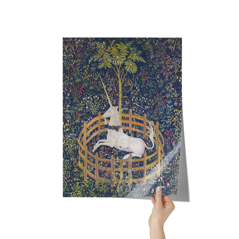 "The Unicorn is in Captivity" Matte Poster