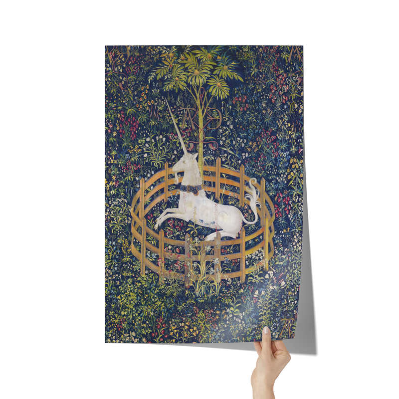 "The Unicorn is in Captivity" Matte Poster