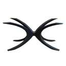 Handcrafted Matte Black Metal Spider Shaped Architectural Table Base