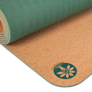 Tiger Lotus Unity Air Cork Yoga Mat by Yoloha Yoga