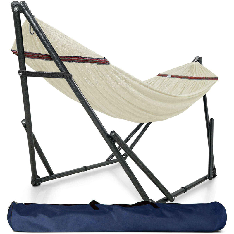 Tranquillo Original Collapsible Hammock with Stand for Ultimate Relaxation