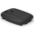 Fillable Universal Offset Umbrella Base with Cross Base and Wheels-Black by LJGDeals