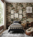 Copper Wallpaper by Hosta Pasta Patterns