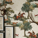 Copper Wallpaper by Hosta Pasta Patterns