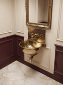 Unlacquered Brass Wall Mount Sink