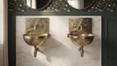 Unlacquered Brass Wall Mount Sink