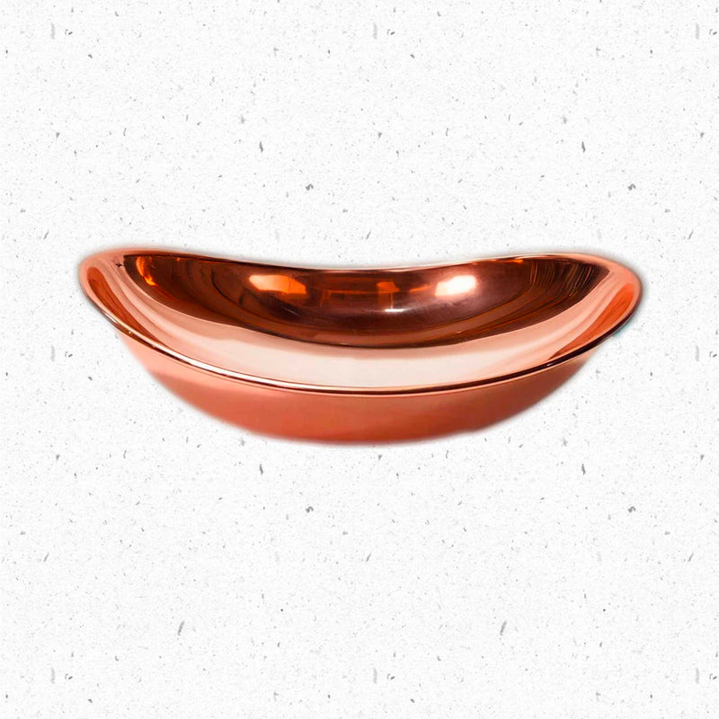 Oval Copper Vessel Sinks - Handfracted Bathroom Sink
